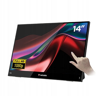 Verbatim Monitor Portable Touch Monitor LIGHT 14" Full HD (1920x1080) 60Hz