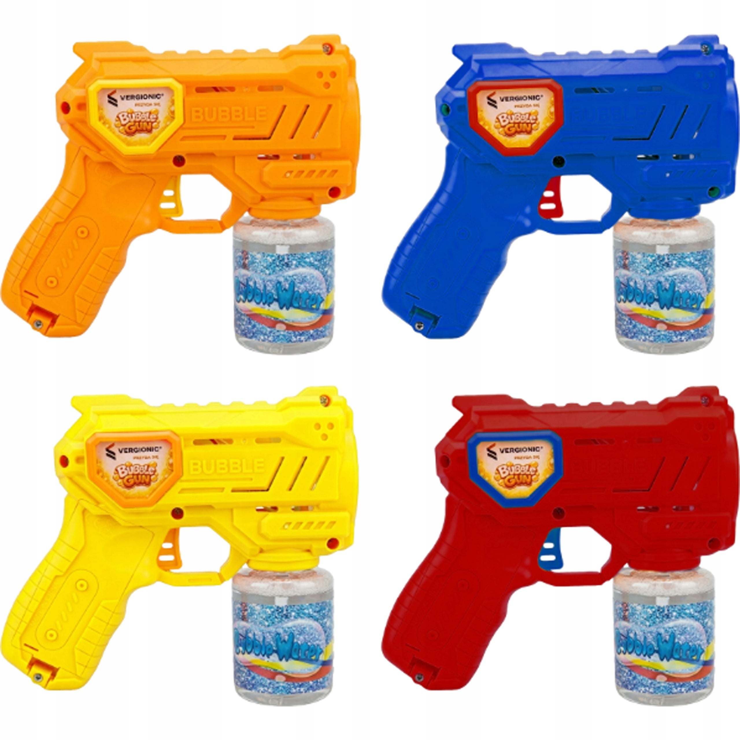 Vergionic soap bubble gun liquid 70 ml toy for children Packaging status original