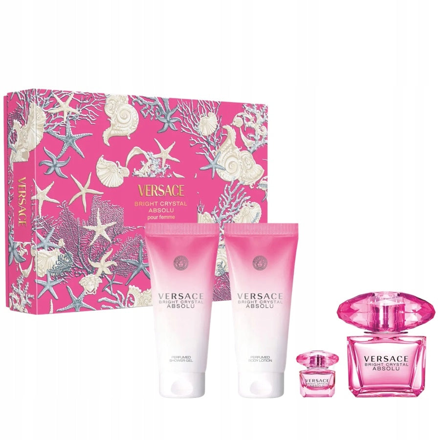 Versace Bright Crystal Absolu edp 90 ml mini 5 ml balm 100 ml shg 100 ml