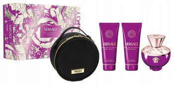 Versace Dylan Purple EDP 100ml + Gel 100ml + Lotion 100ml + Cosmetic Bag