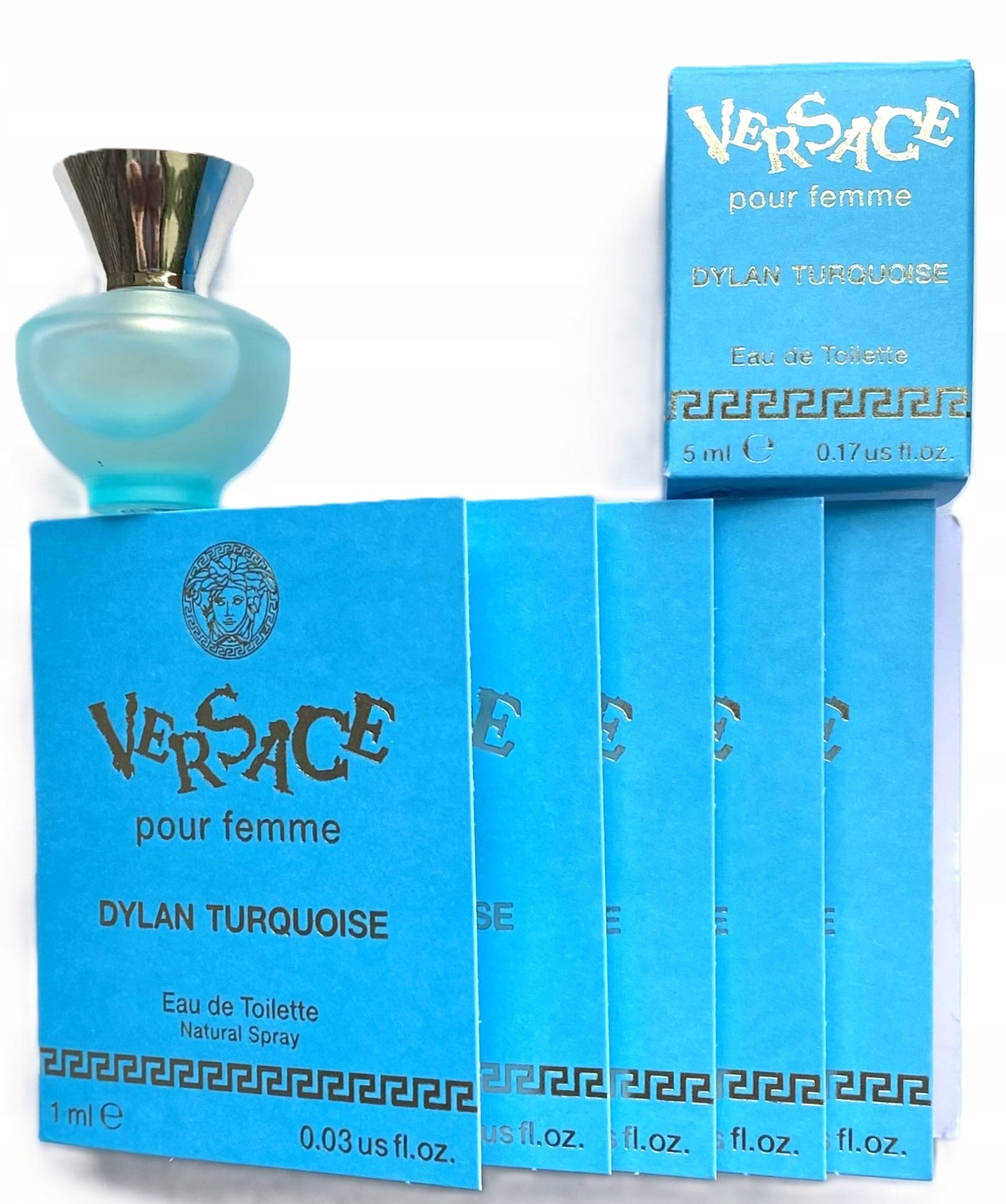 Versace Dylan Turquoise Miniature edt 5ml + 5 ml freebie
