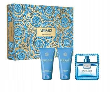 Versace Eau Fraiche EDT 50ml + gel 50ml + lotion ASB 50ml Set