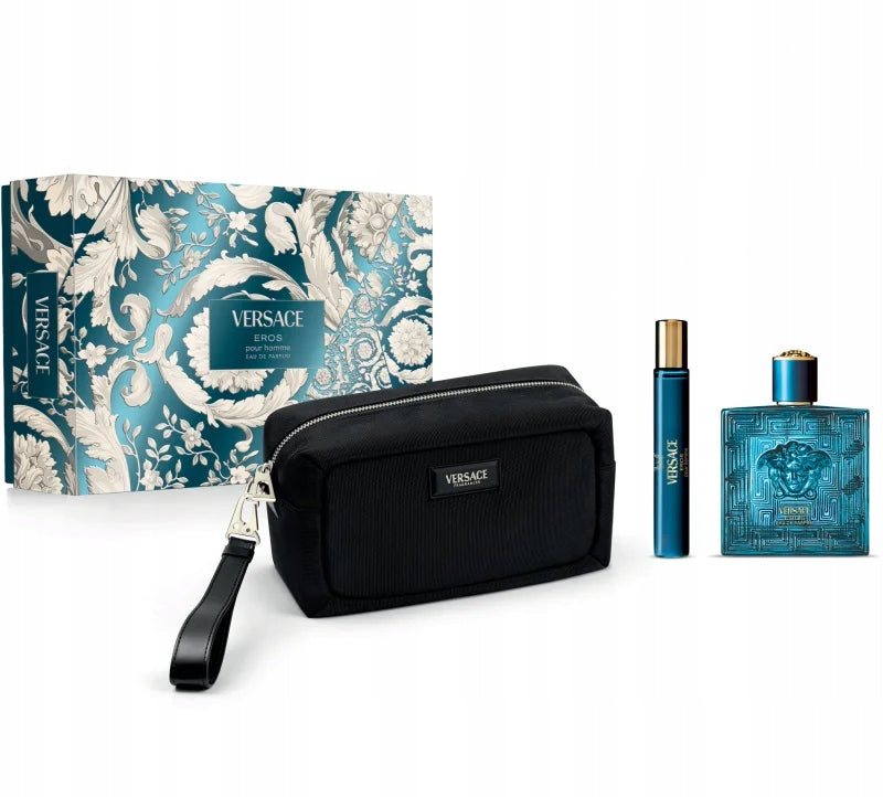 Versace Eros EDT 100 ml + 10 ml + darčeková taška, darčeková sada pre mužov