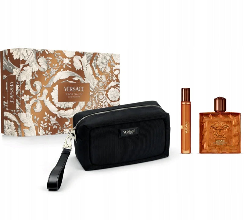 Versace Eros Najim set EDP 100 ml + 10 ml + men's cosmetic bag ORIGINAL