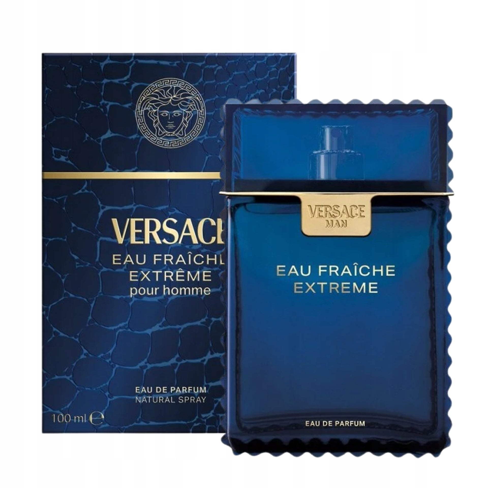 Versace Man Eau Fraiche Extreme Perfumed Water For Men 100ml Edp