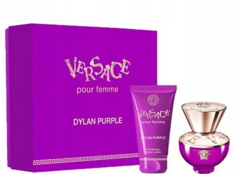 Versace Pour Femme Dylan Purple EDP Perfume Set 30 ml and Body Lotion
