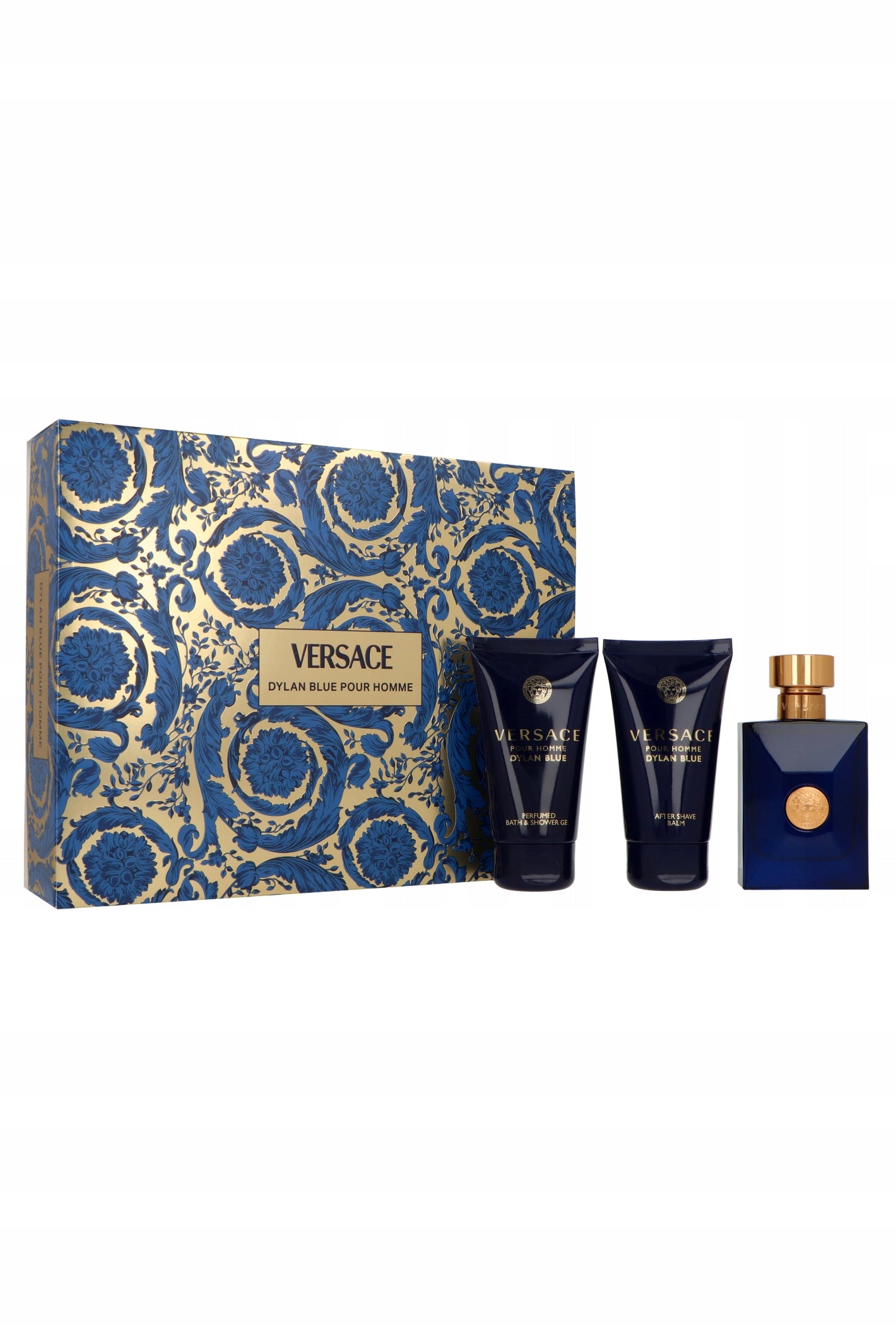 Versace Pour Homme Dylan Blue Edt 50 Set + Shower Gel + After Shave Balm