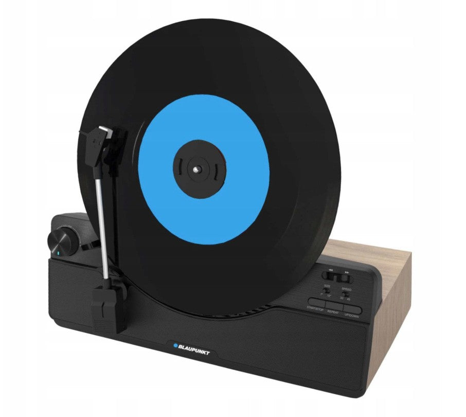 Vertical Turntable BLAUPUNKT VT100BK Bluetooth Speakers 2x 5W 12'' 7''