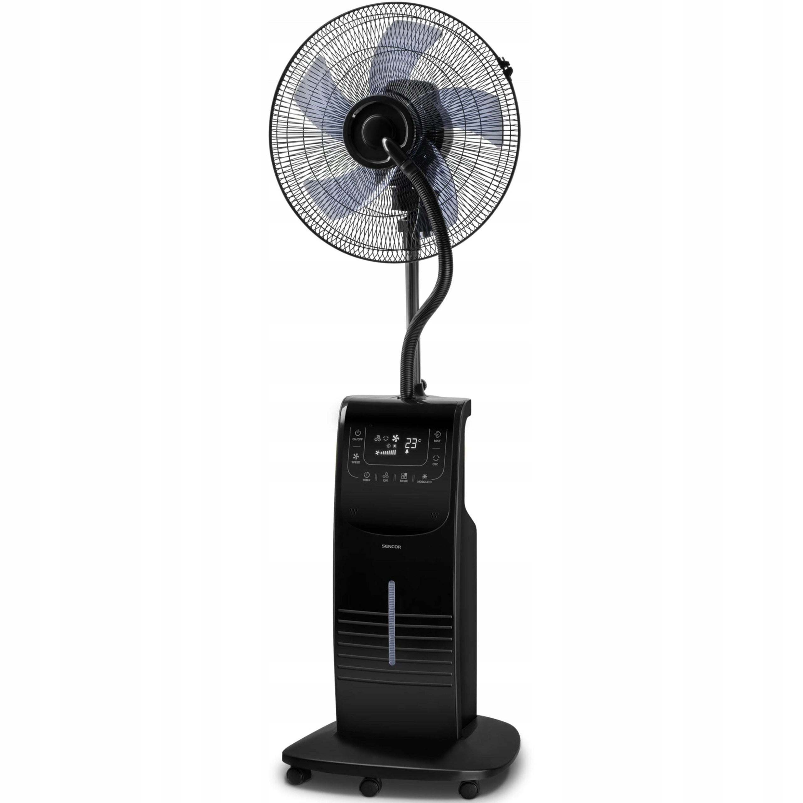 Vertikální ventilátor Sencor SFN 1054BK 90 W 3 Rychlosti EFEKT MLHY 200