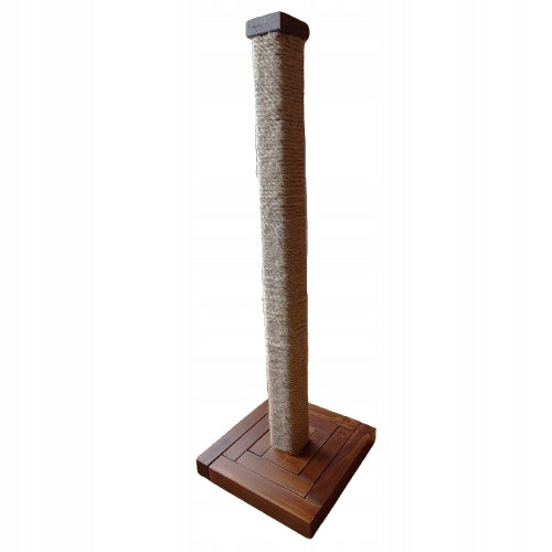 Very stable high cat scratcher scratching post 100cm Wooden