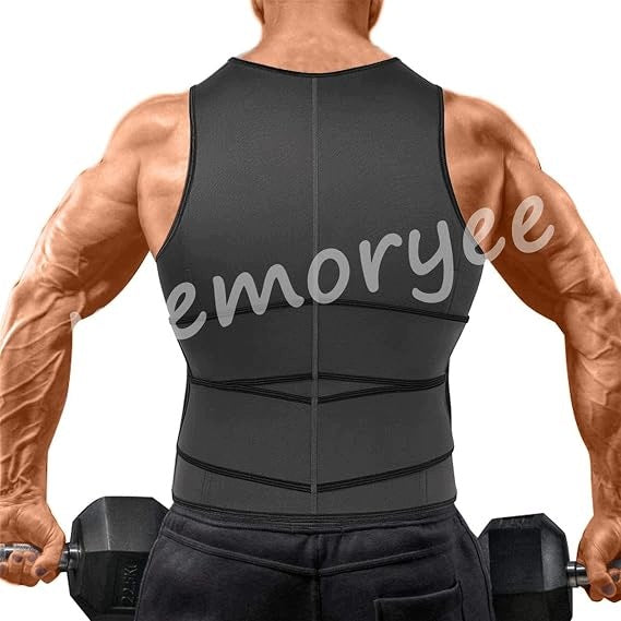 Vest Belt 2in1 Men's Neoprene XXL Strong Sauna on Abdominal Slimming Packaging status original