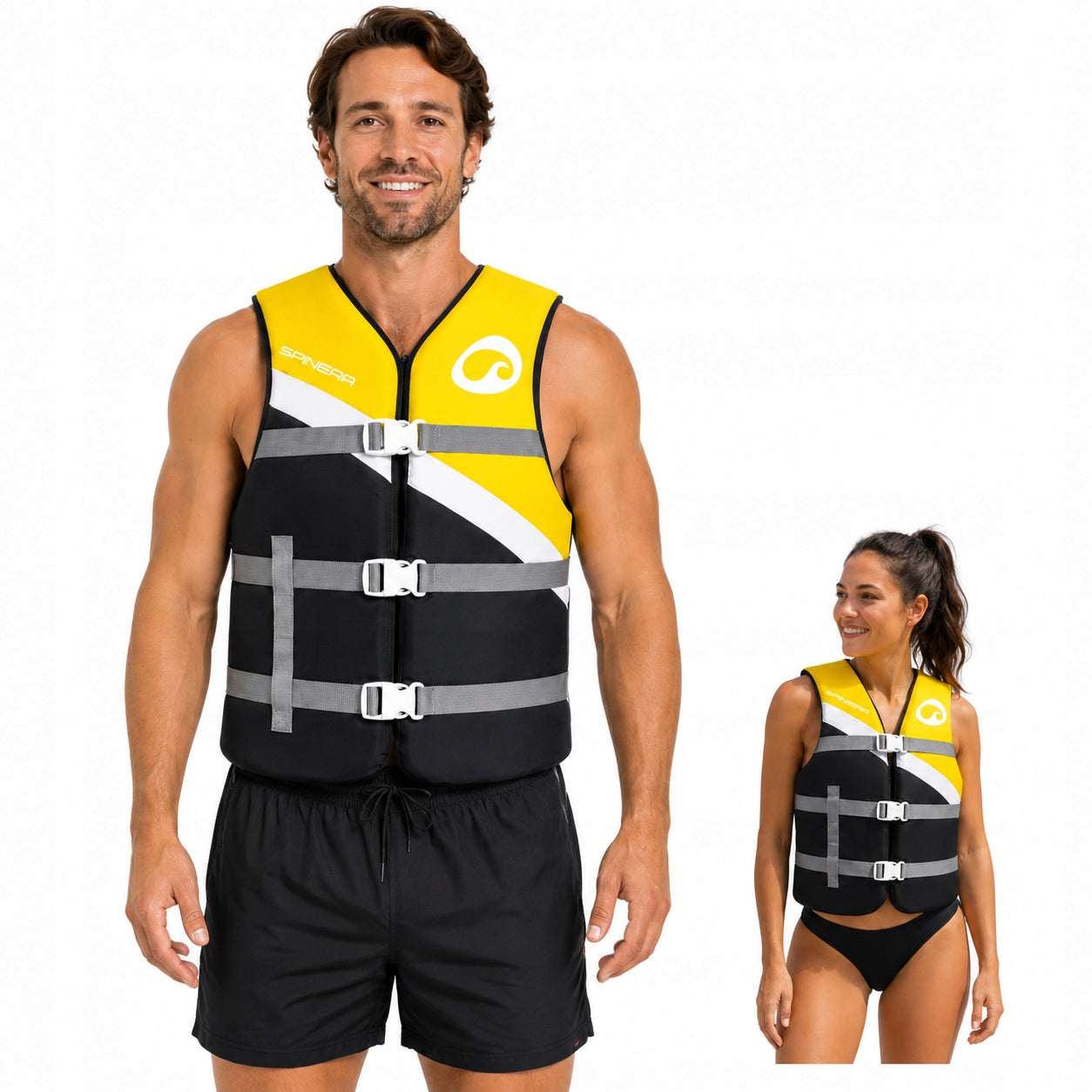 Vest Multisport Spinera Nylon Yellow 50N