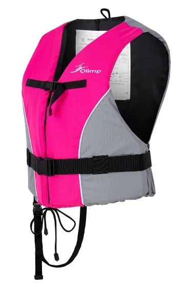 Vest OLIMP Safety grey pink Roz S
