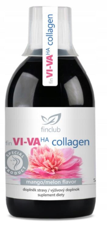 Vi-vaHA Collagen 500 ml Finclub /Collagen, Hyaluronic Acid and Vitamin C