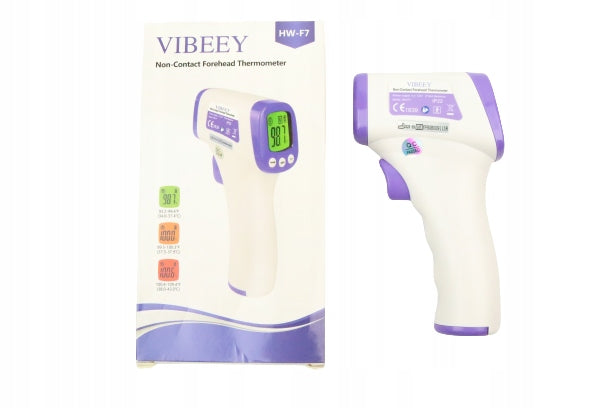 Vibeey Touchless Thermometer with LCD Display