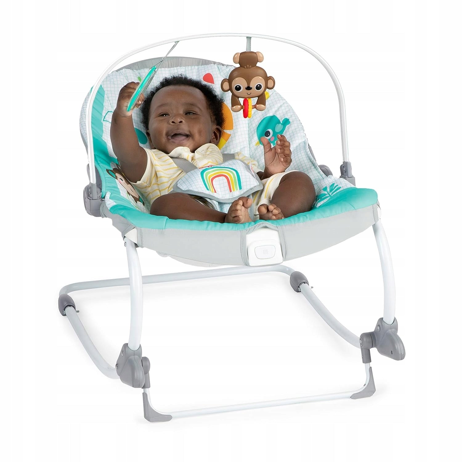 Vibrating rocker for baby Bright Starts WILD VIBES Brand Bright Starts