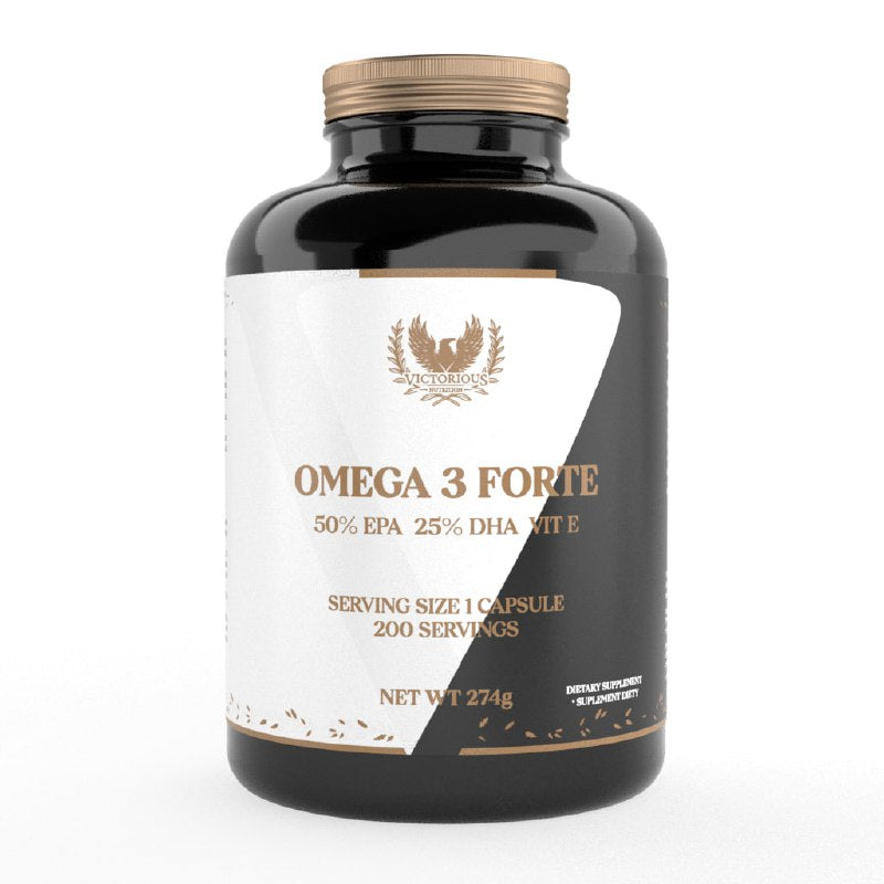 Victorious Nutrition | Omega-3 500/250mg | 200caps | Healthy heart and brain