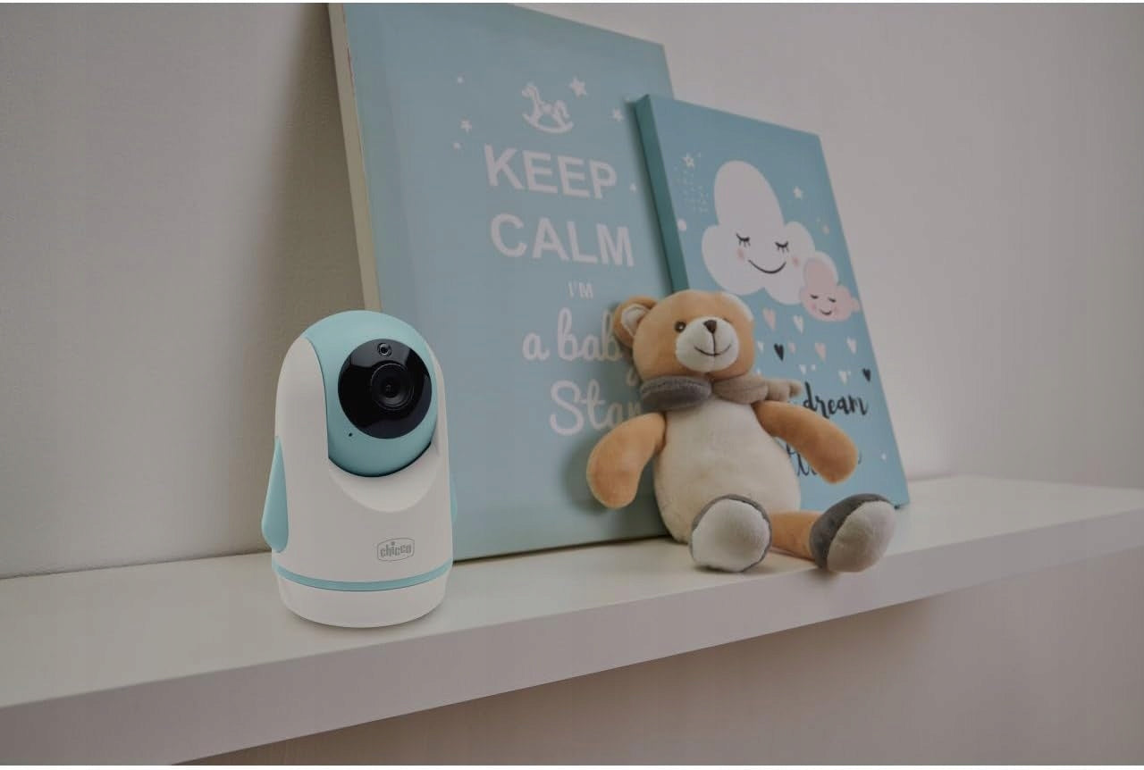 Video Babyphone Evolution: Camera with rotation, 5" screen, 220m range