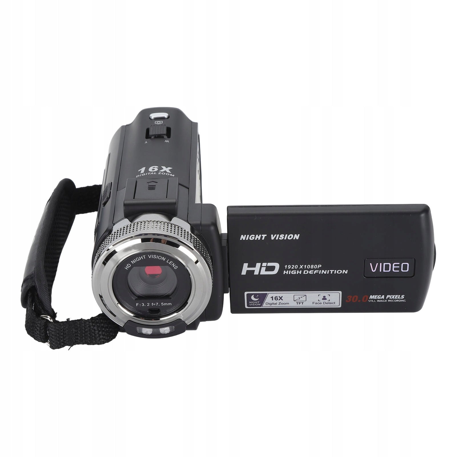 Video Camera, 1080P Infrared Night Vision Video Camera For Recording