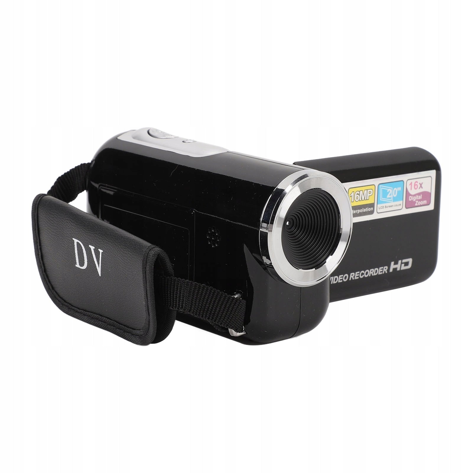 Video Camera, 16MP Camera with 1/4 Inch Threaded Hole for Travel Resolution 1 Mpx