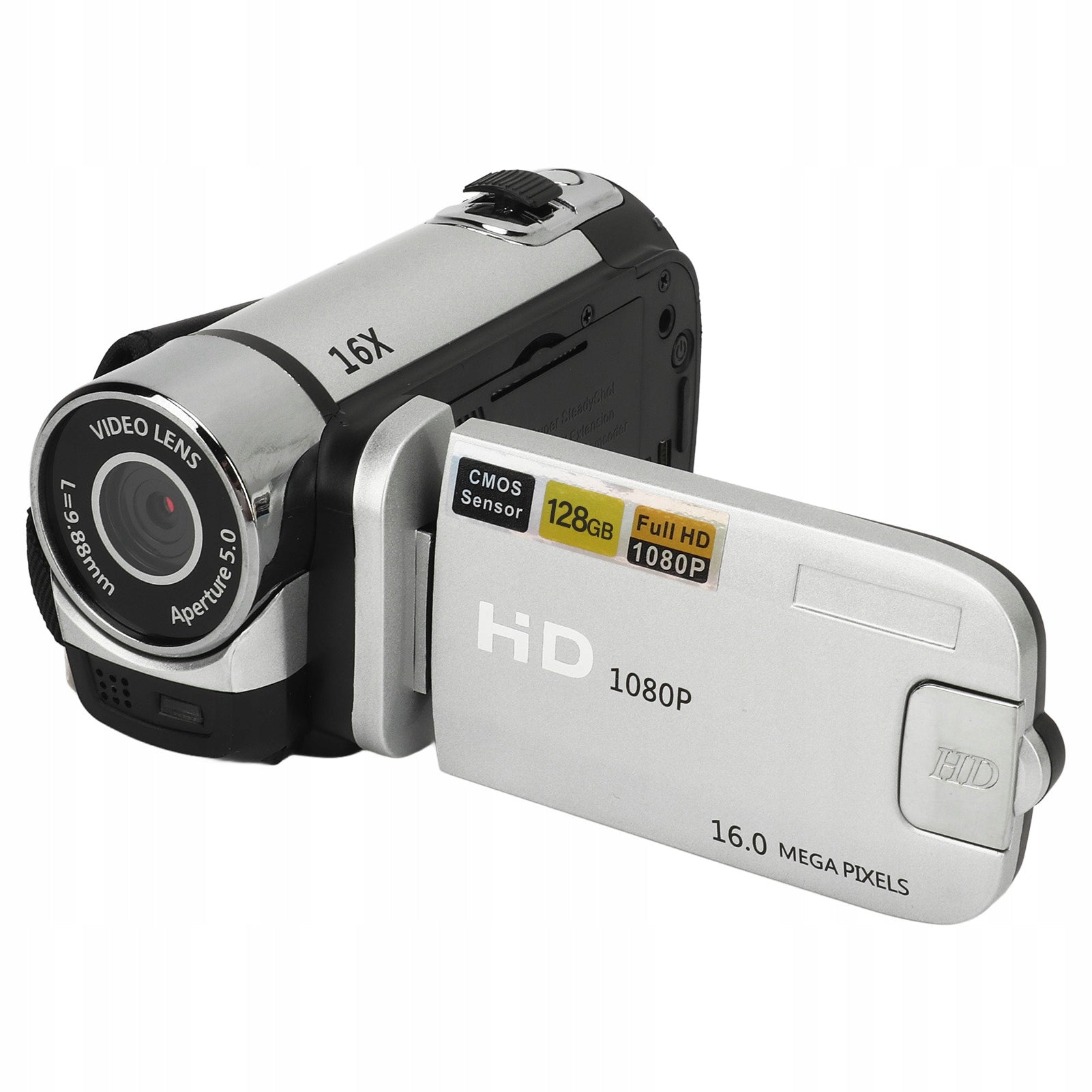 Video Camera, 16MP Digital Camera with 1/4 Inch Threaded Hole for Recording Brand no brand