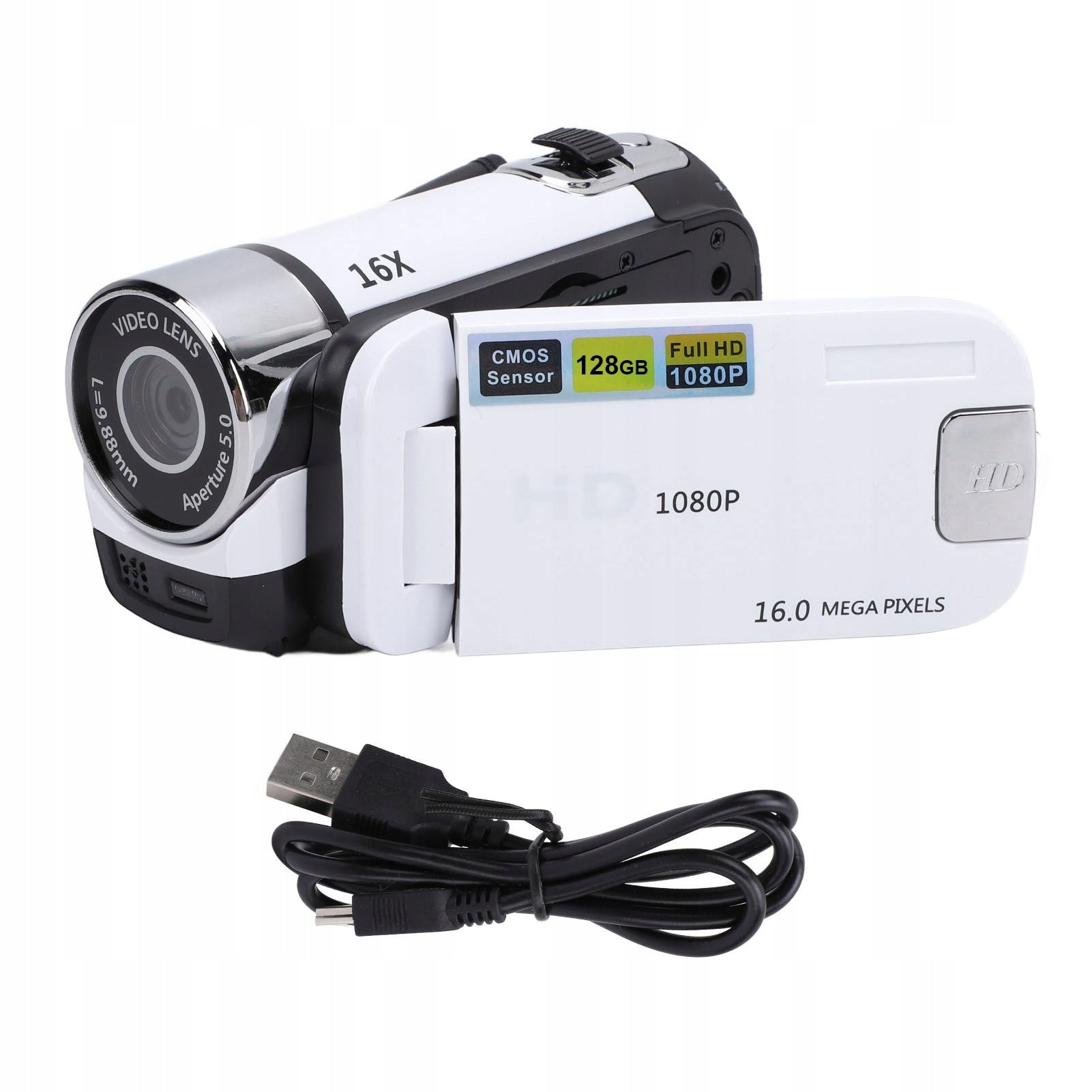 Video Camera, 2,4 inch color 1080P video camera for travel Model 3430HFIQ