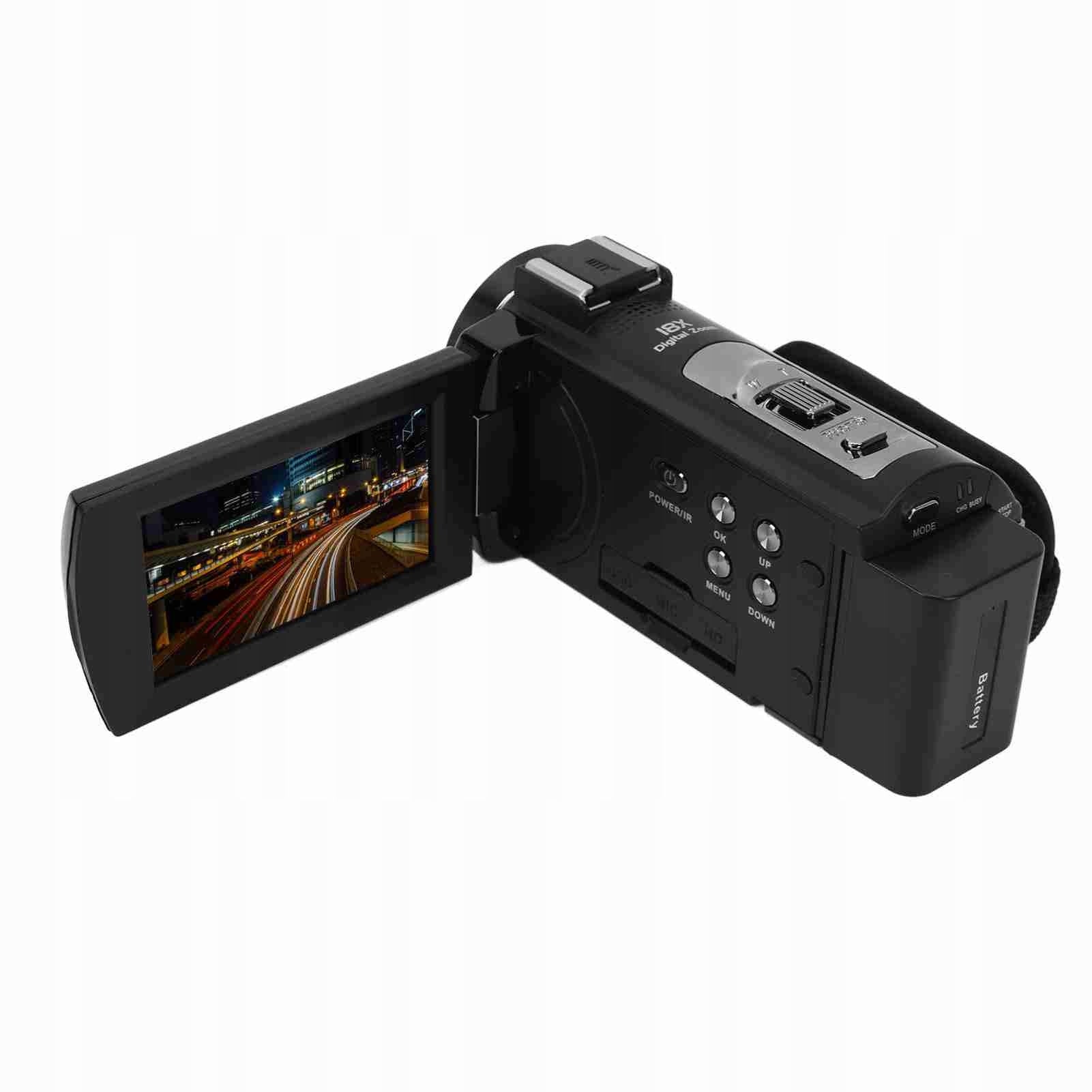 Video Camera 5K HD 56 MP Camera 3 Inch Touch Screen 18x 1V Brand no brand
