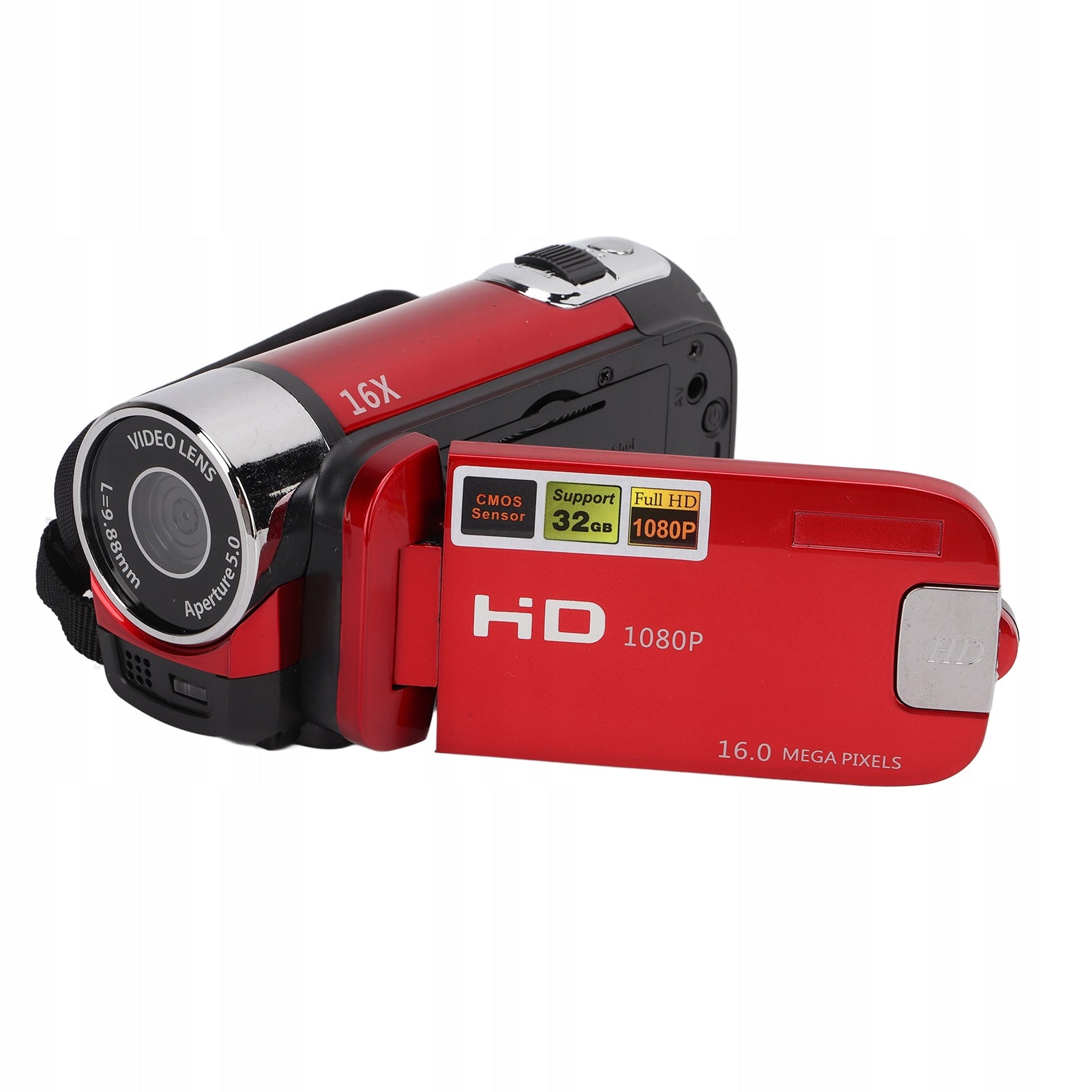 Video Camera Full HD Camera 270° Rotation Recording Camera Color QA Resolution 1 Mpx