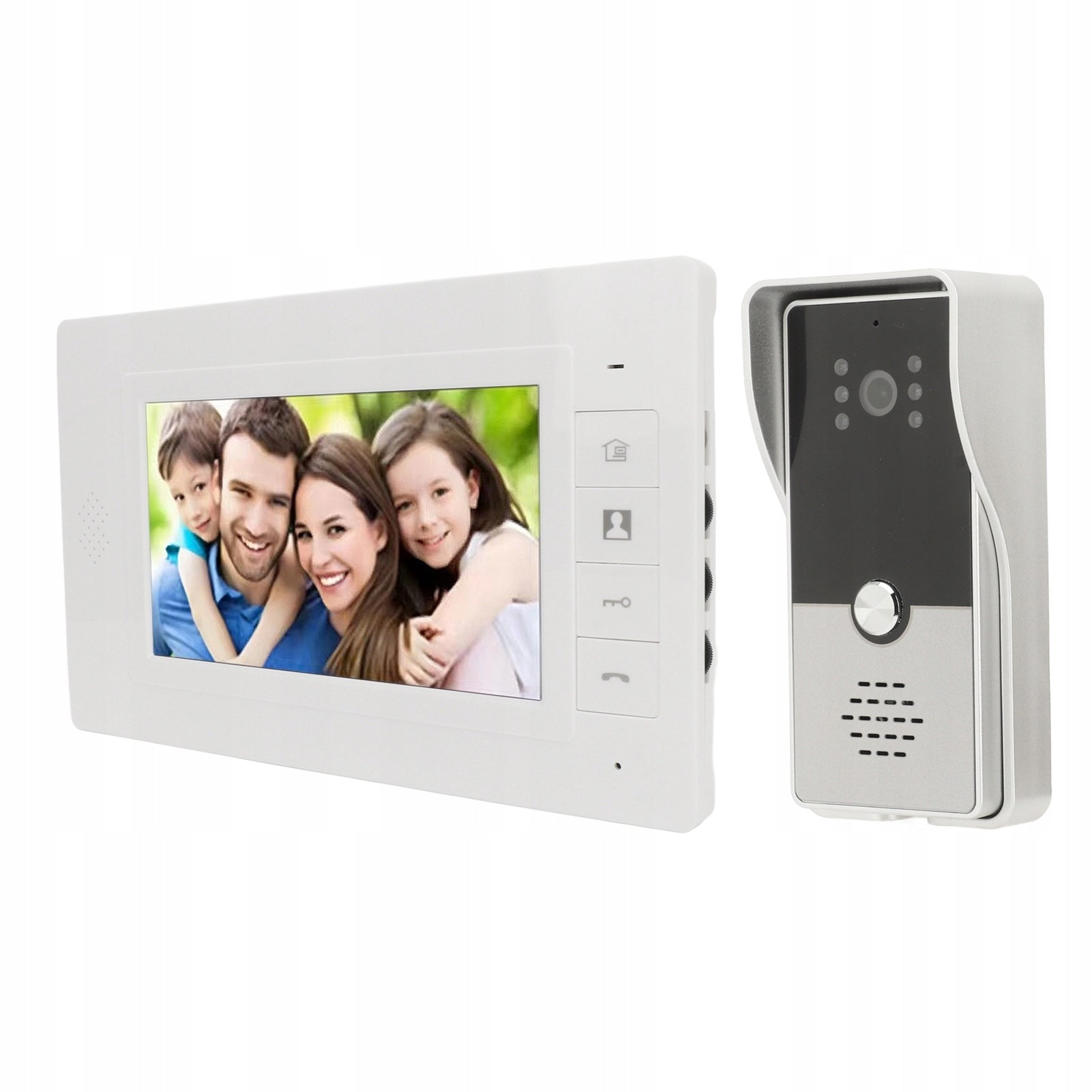 Video Door Camera with 7 Inch TFT Monitor Wired 98