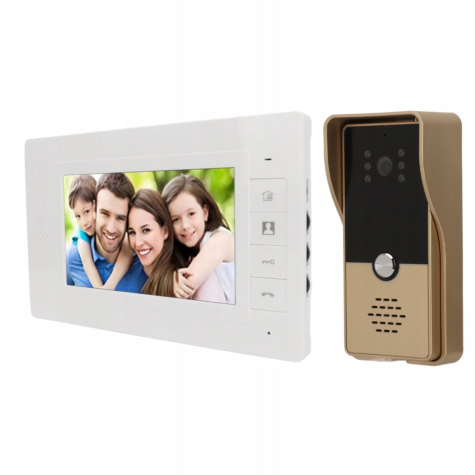 Video Door Commission 7 Inch Monitor HD Nictision Camera 2 -Way 9G Brand no brand