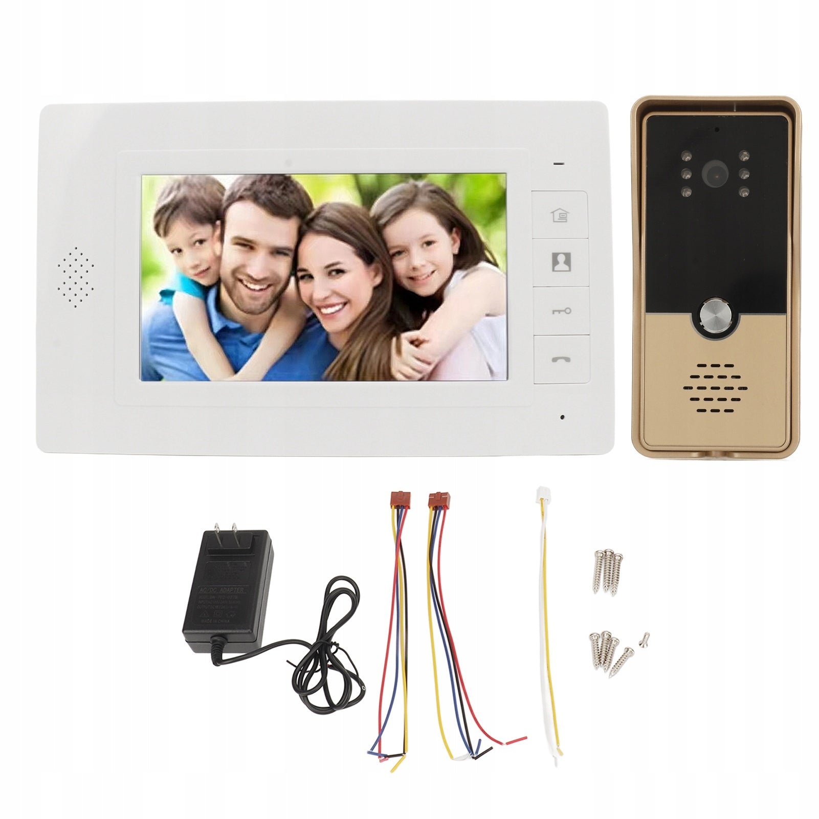 Video Door Commission 7 Inch Monitor HD Nictision Camera 2 -Way 9G Model 3173IIUV