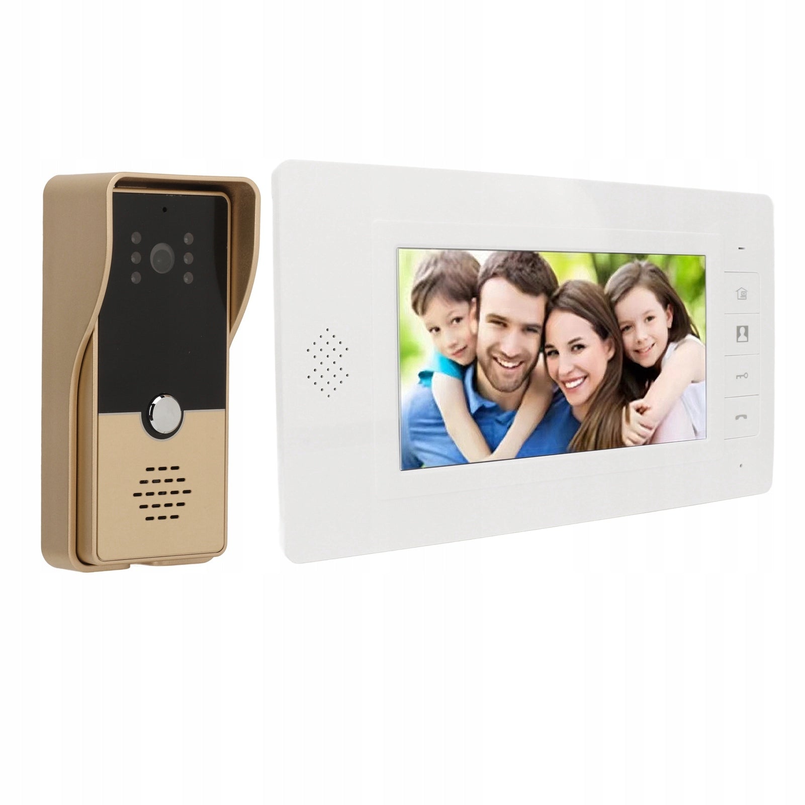 Video Door Commission 7 Inch Monitor HD Nictision Camera 2 -Way CB Brand no brand