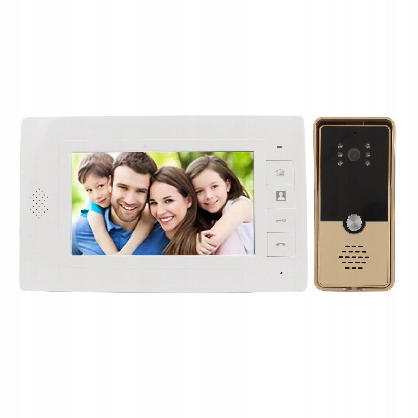 Video Door Commission 7 Inch Monitor HD Nictision Camera 2 -Way S2