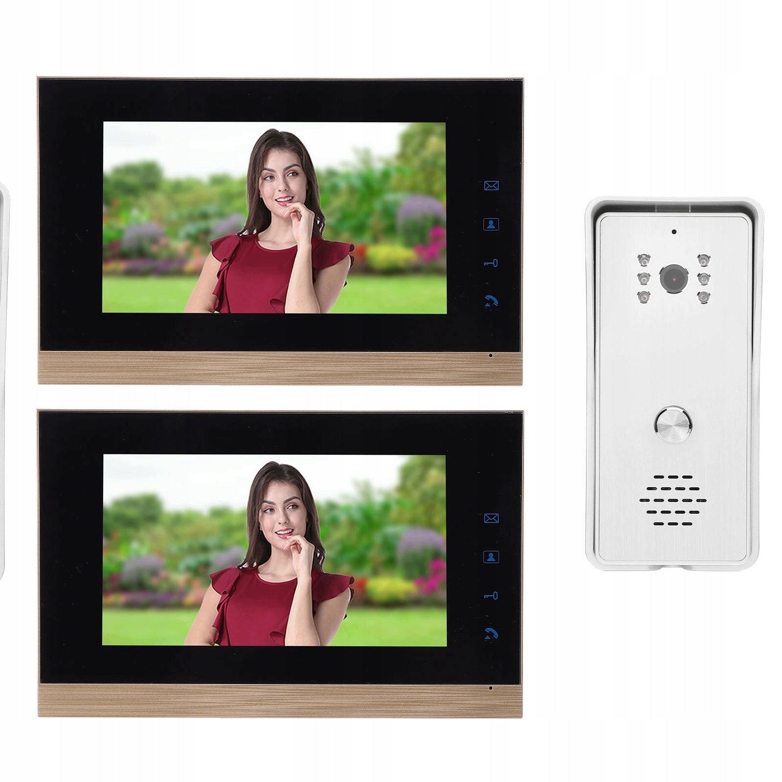 Video Doorbell System Wired HD CMOS Sensor Unlocking D7 Model 4775ZWTG