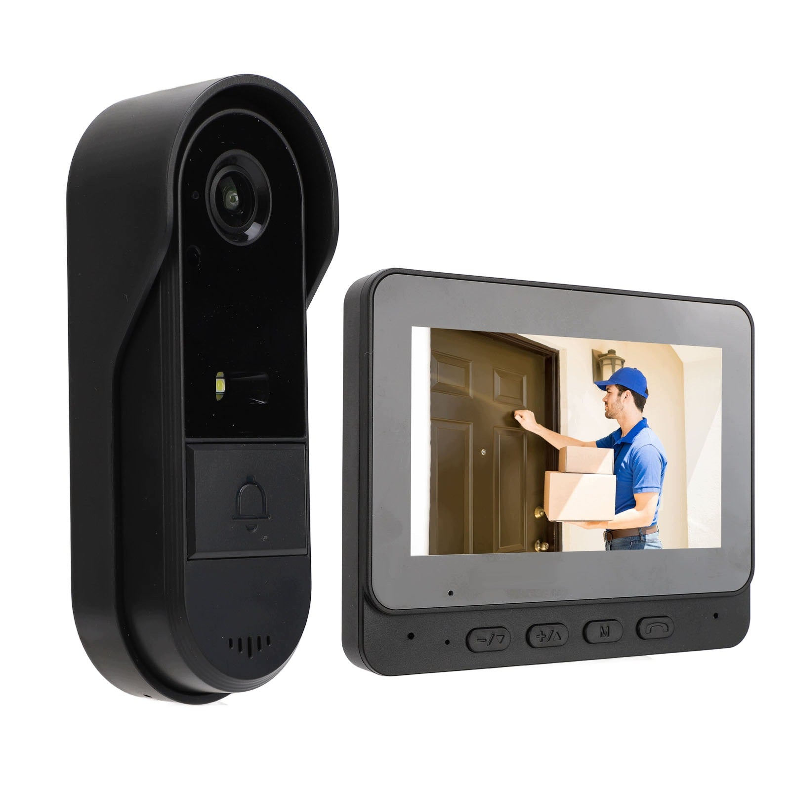 Video Doorphone Wireless Night Vision 1080P 8MP 170 Wide Angle 5T Brand no brand