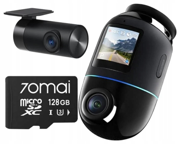 Video Recorder + Rear Camera 70MAI X800 4K Omni Black Rear Camera+ Penalties Packaging status original