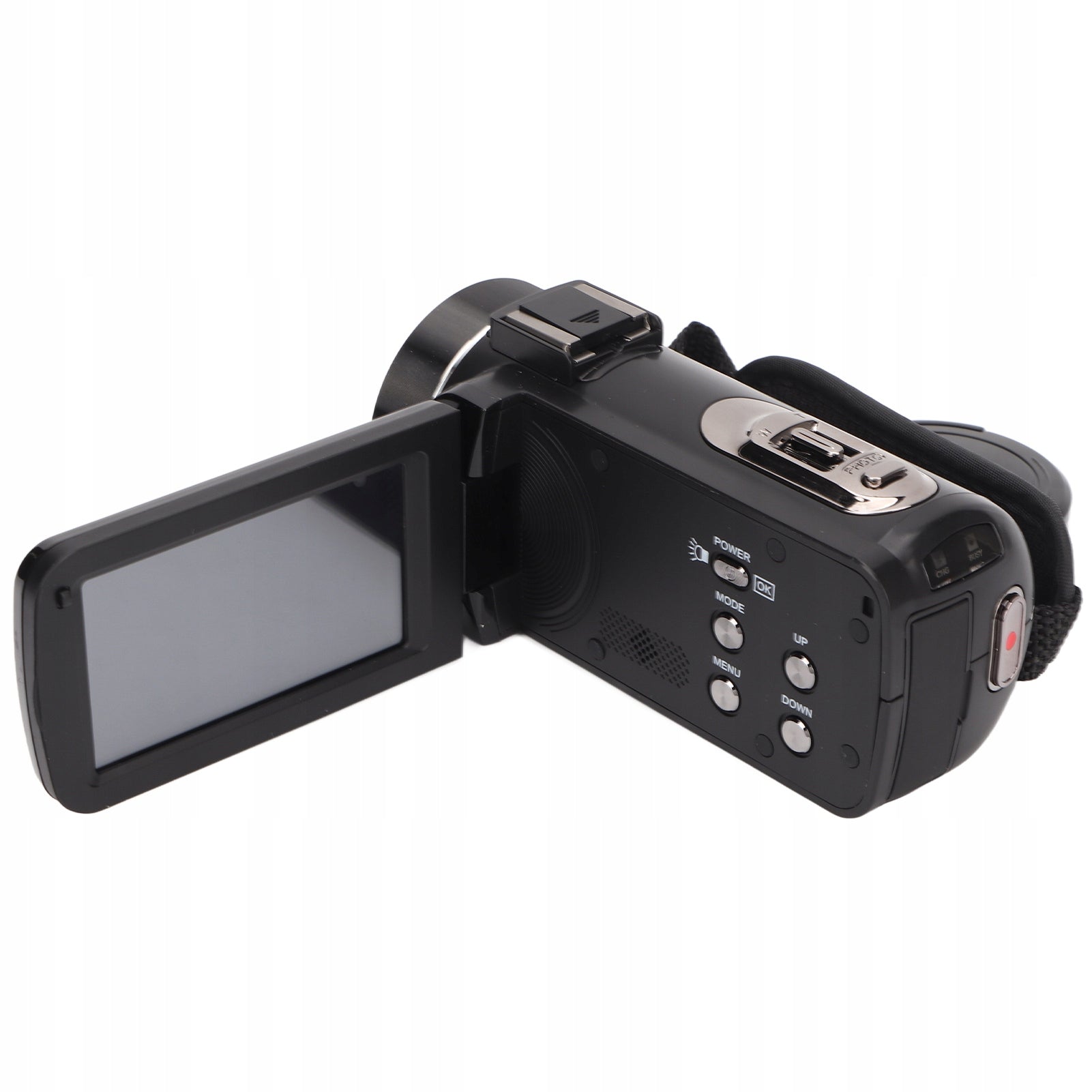 Video camera, digital camera with IPS LCD display for outdoor use Resolution 1 Mpx