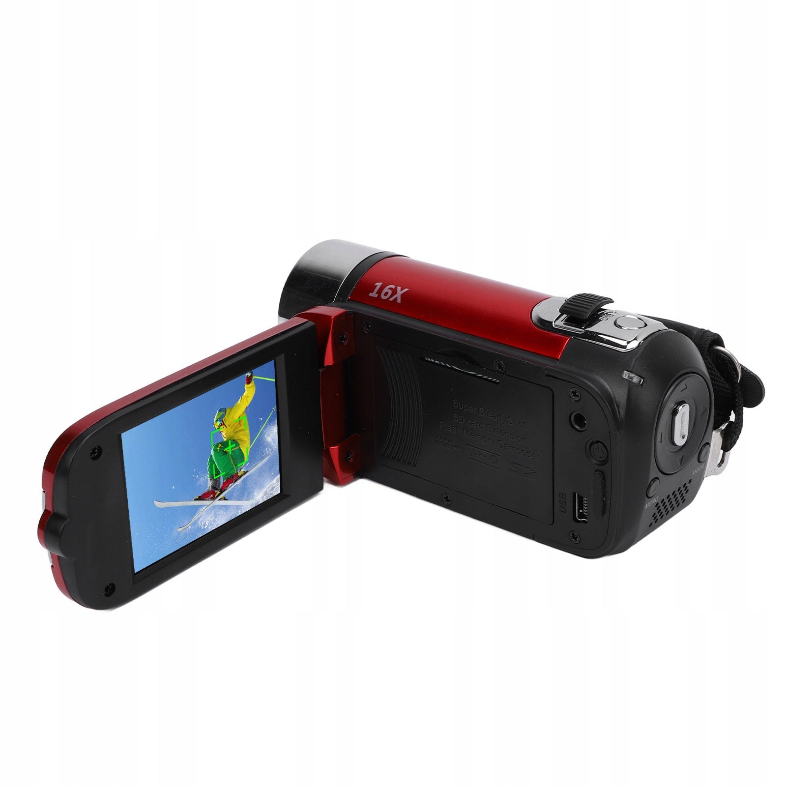 Video camera with 2,4 inch color light-filling screen 16 59 Model 3705DUJN