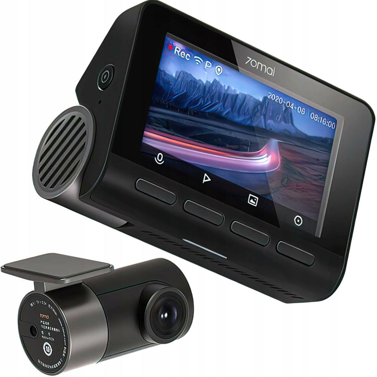 Video recorder 70mai A800S 4K + Camera RC06 Recording quality 4K UHD (3840 x 2160) Full HD (1920 x 1080) QHD (2560 x 1440)