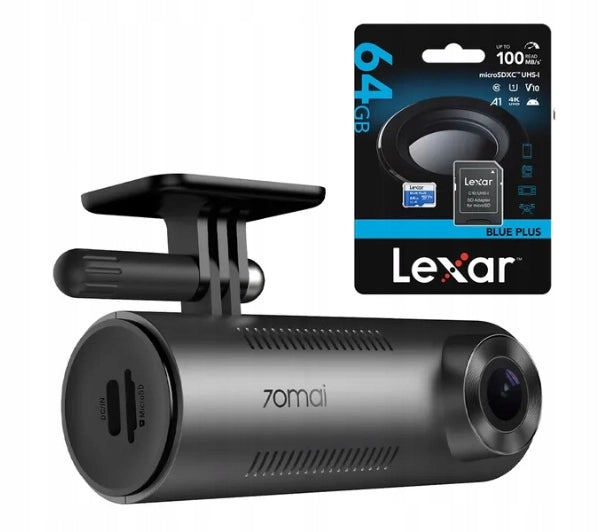 Video recorder 70mai M310 + 64GB Lexar card