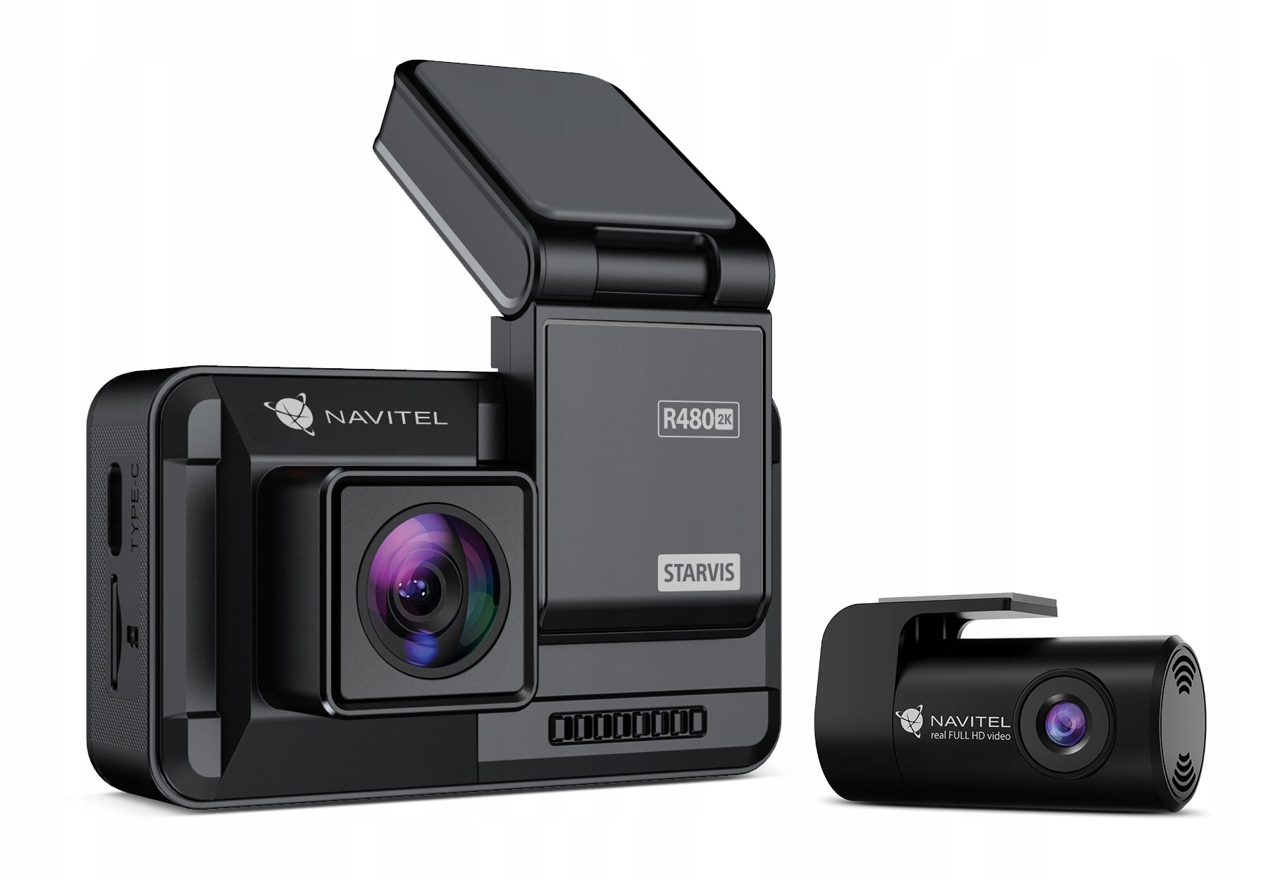 Video recorder Navitel R480 2K DUAL, magnetic holder, SONY sensor Brand NAVITEL