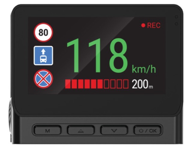 Video recorder Navitel RS984 Dual front rear GPS 4K UHD ADAS WiFi SONY Manufacturer code RS984 GPS