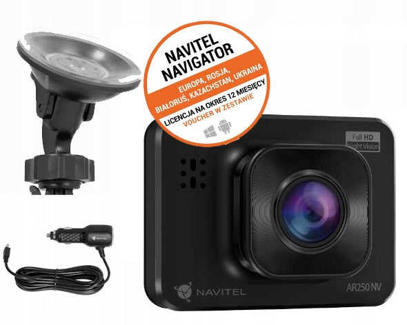 Video recorder camera Navitel AR250 NV