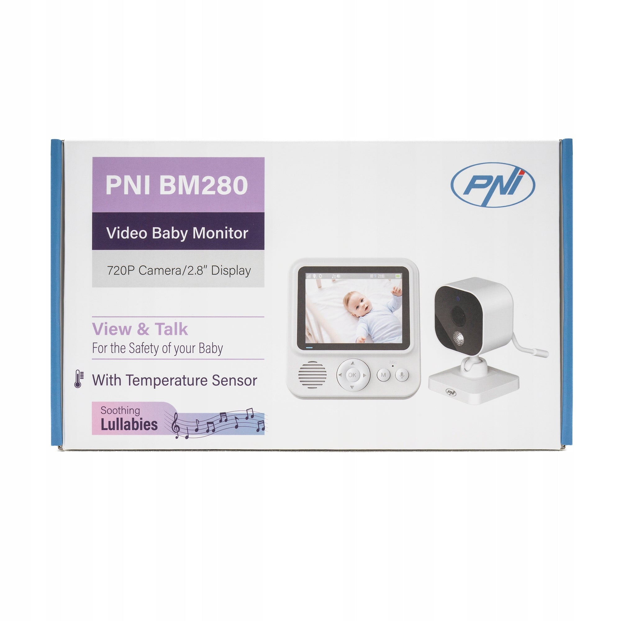 Videonia PNI BM280 2,8-inch 2,4 GHz wireless screen, tempe sensor Brand PNI