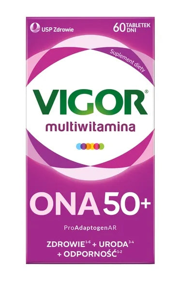 Vigor Multivitamin ONA 50+ 60 Tablets