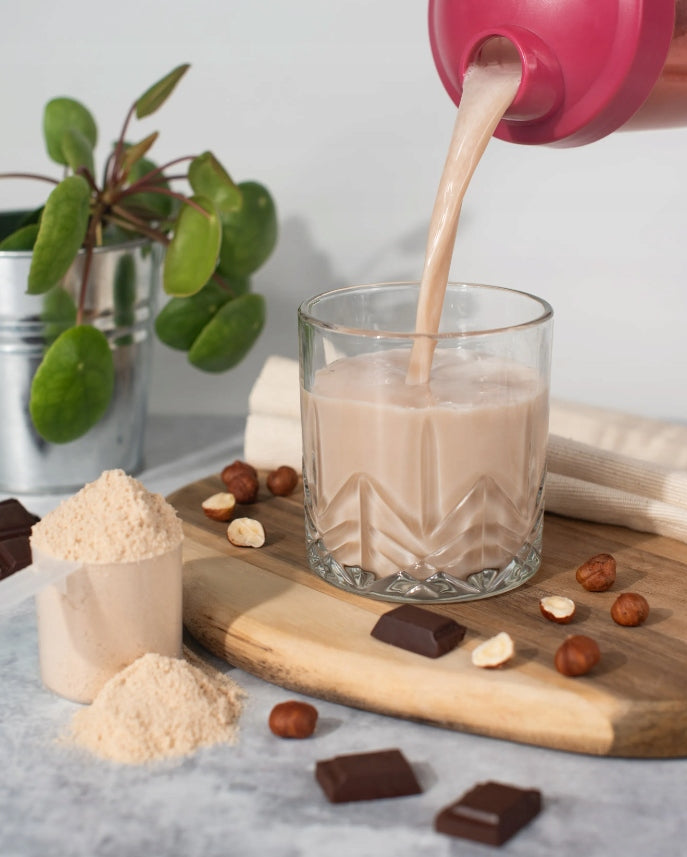 Vilgain Protein Conditioner Powder Flavor Hazelnut Chocolate 30g Expiration date at least 3 months from the date of purchase