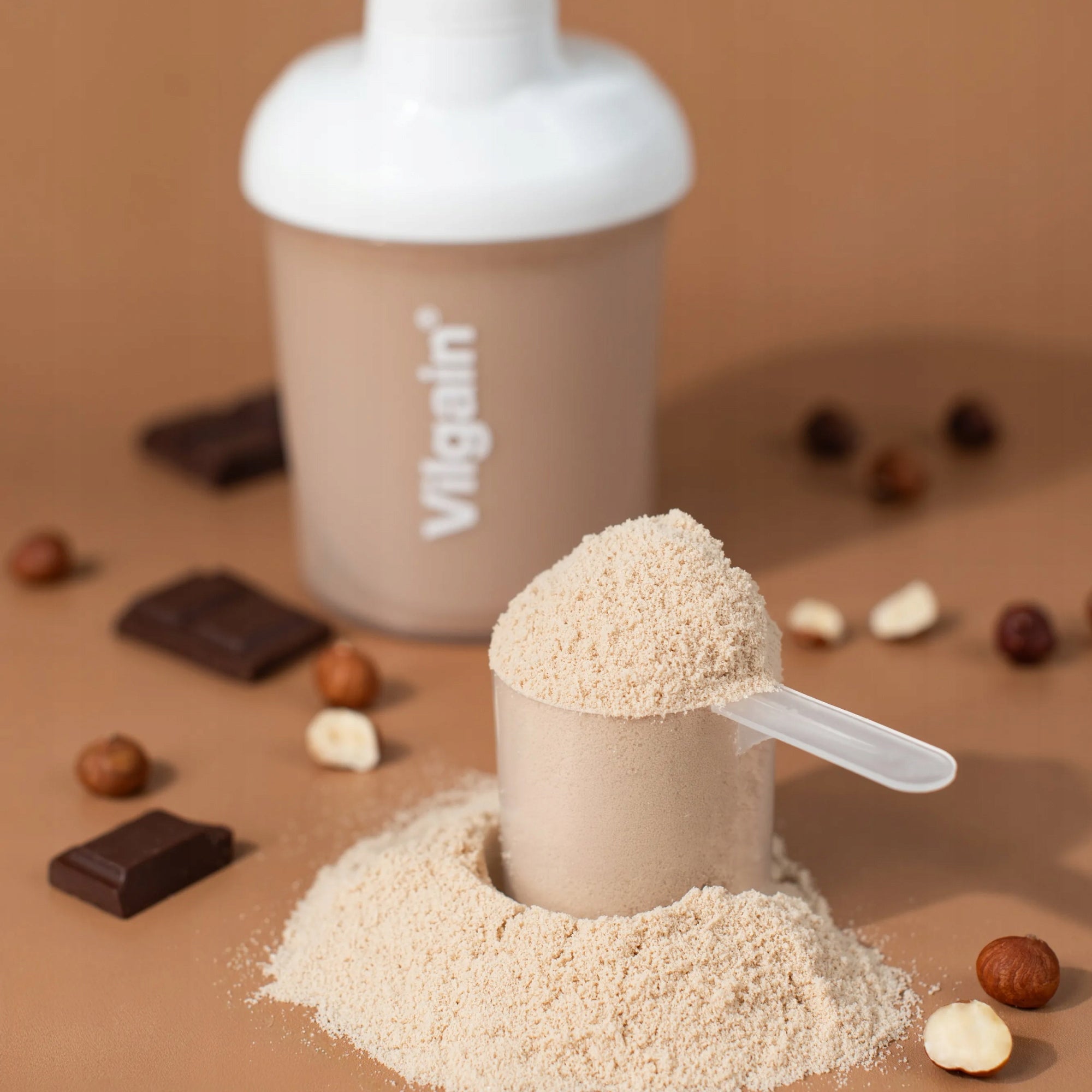 Vilgain Whey Protein Chocolate with Hazelnuts 1000g 1KG Expiration date not specified