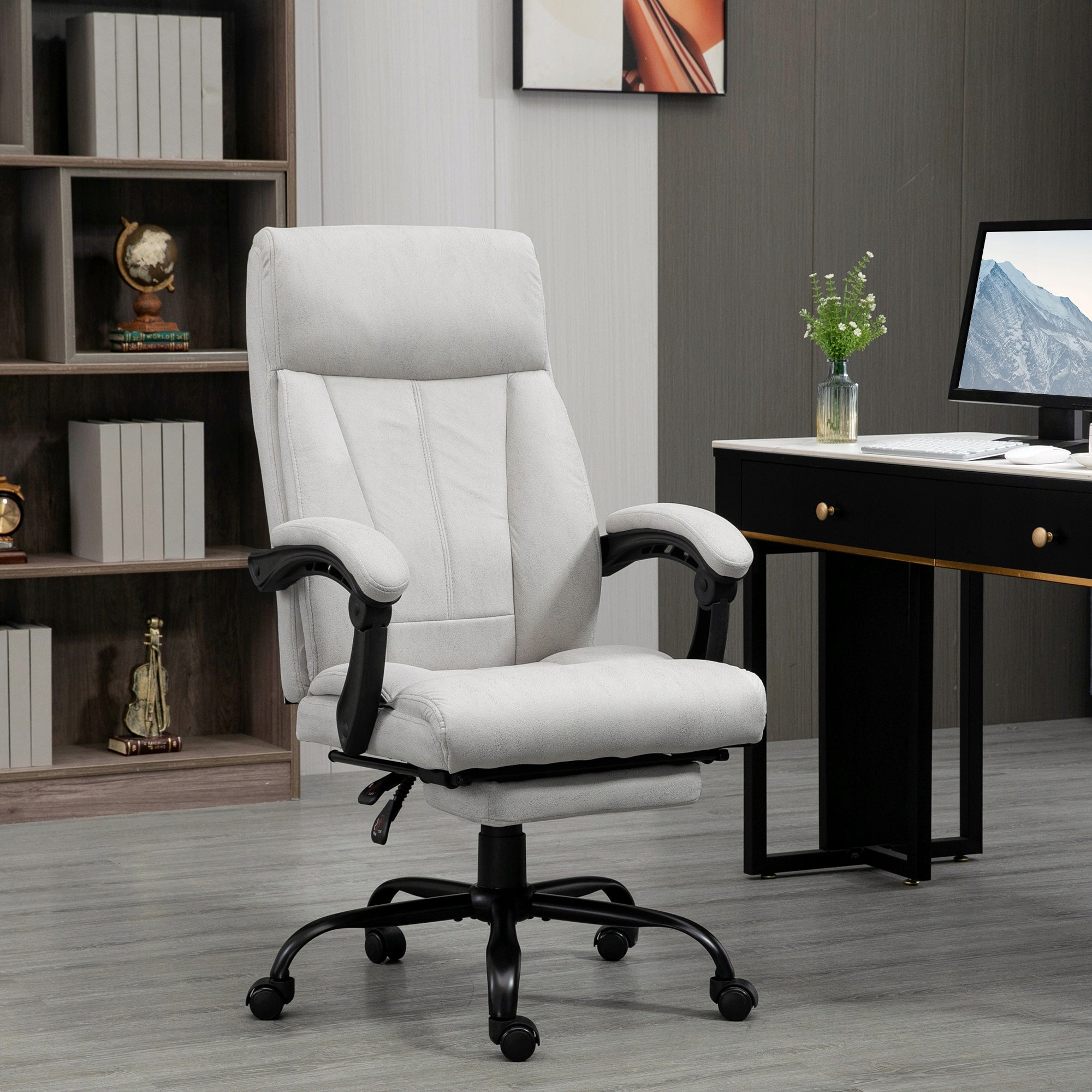 Vinsetto Office chair with massage 111-119cm heating function, office chair Brand Vinsetto