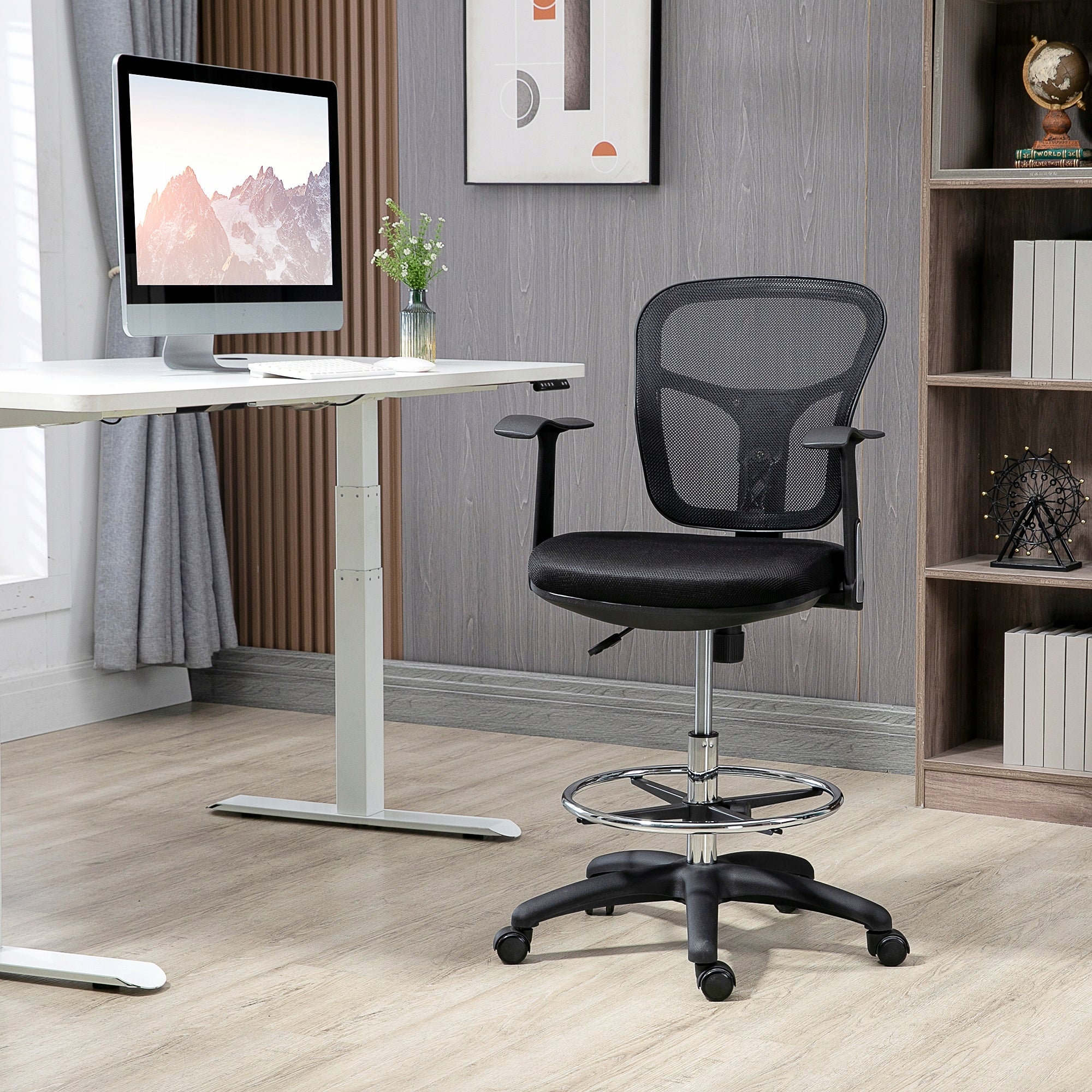 Vinsetto office chair, ergonomic, height adjustable, for drawing. Brand Vinsetto