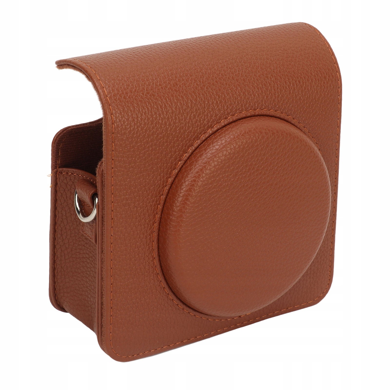 Vintage Camera Case Brown PU Leather Removable Front Section with 65 Model 2008INGN